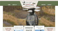 Desktop Screenshot of forestviewhelicopters.com